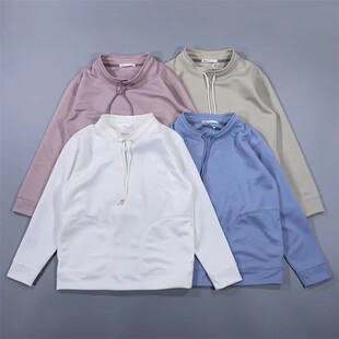 老百姓 元 日系IKKA抗菌防臭绿色环保科技面料套头长袖卫衣男纯色