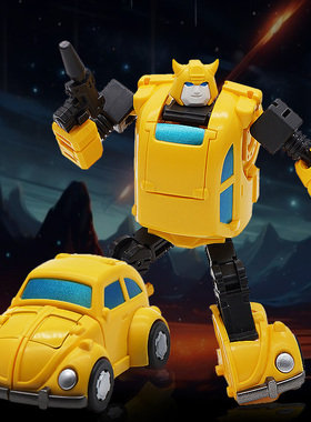 MFT机械星球小比例HS09大H黄蜂变形玩具模型G1动画金刚