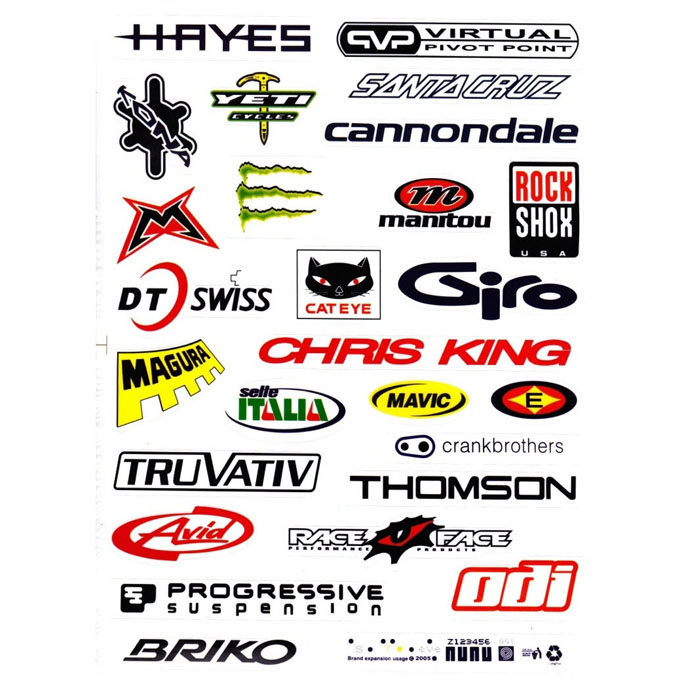 Autocollant pour vélo - Ref 2280301 Image 1