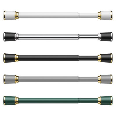 窗帘杆伸缩罗马杆打孔免打孔两用