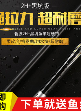 碧波bibo2s黑坑竿8H 16年新款2H+黑坑鱼竿超硬钓8h台钓特价