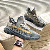 真非织镂空果冻底耐磨情侣同款 透气吸汗轻便舒适 休闲运动跑步鞋