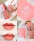 包邮 韩国正品 3ce口红 现货 哑光雾面唇膏 115清纯粉米色