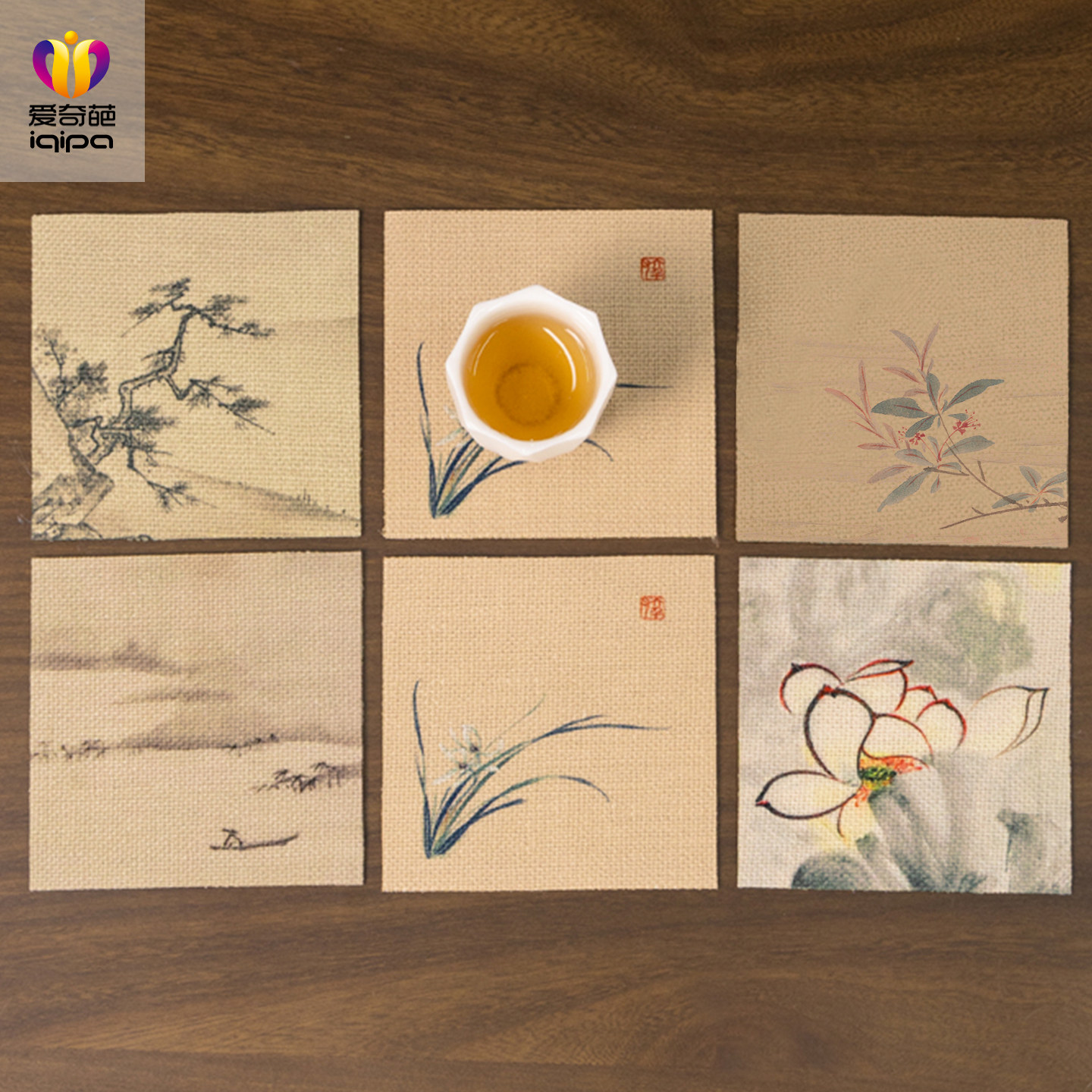 隔热杯垫茶垫中式禅意茶道配件图片