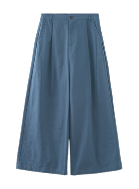 韩版宽松直筒休闲阔腿裤女阔腿裤直筒宽松百搭显瘦长裤H1GB540127