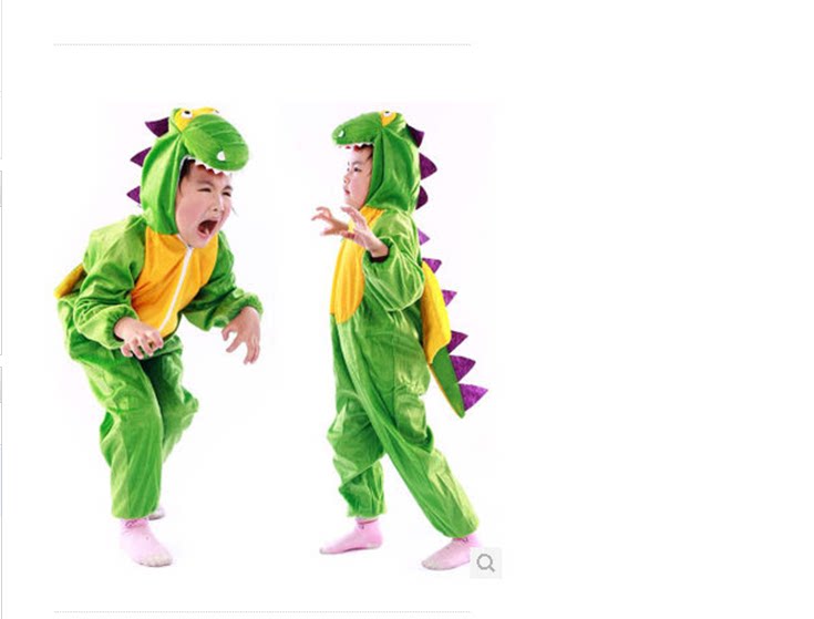 万圣节服装 万圣节儿童服装动物表演服装 恐龙衣服 一件代发