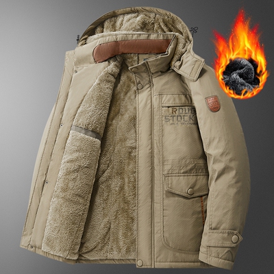 加厚冬季加绒加厚棉衣