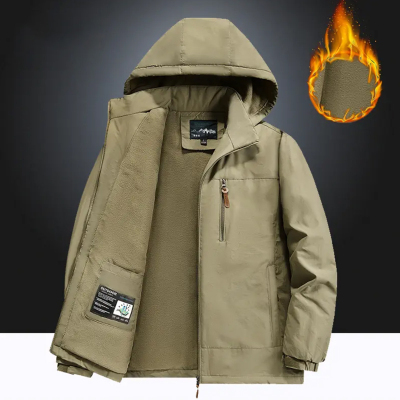 冬季新款加绒保暖棉衣