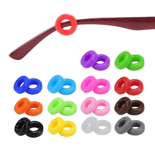 防滑圆形眼镜耳钩硅胶圈