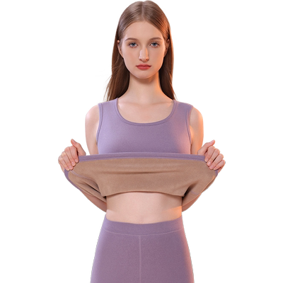 南极人保暖背心女士加绒加厚秋冬季发热防寒内衣打底上衣2025新款