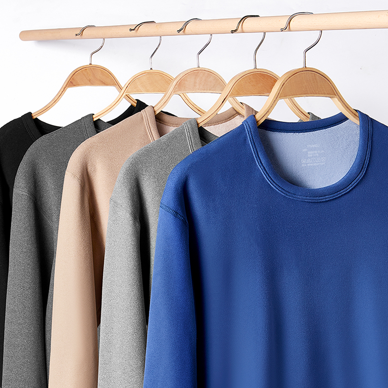 南极人保暖内衣男士加绒加厚秋衣秋裤套装男款绒德发热保温衣冬季