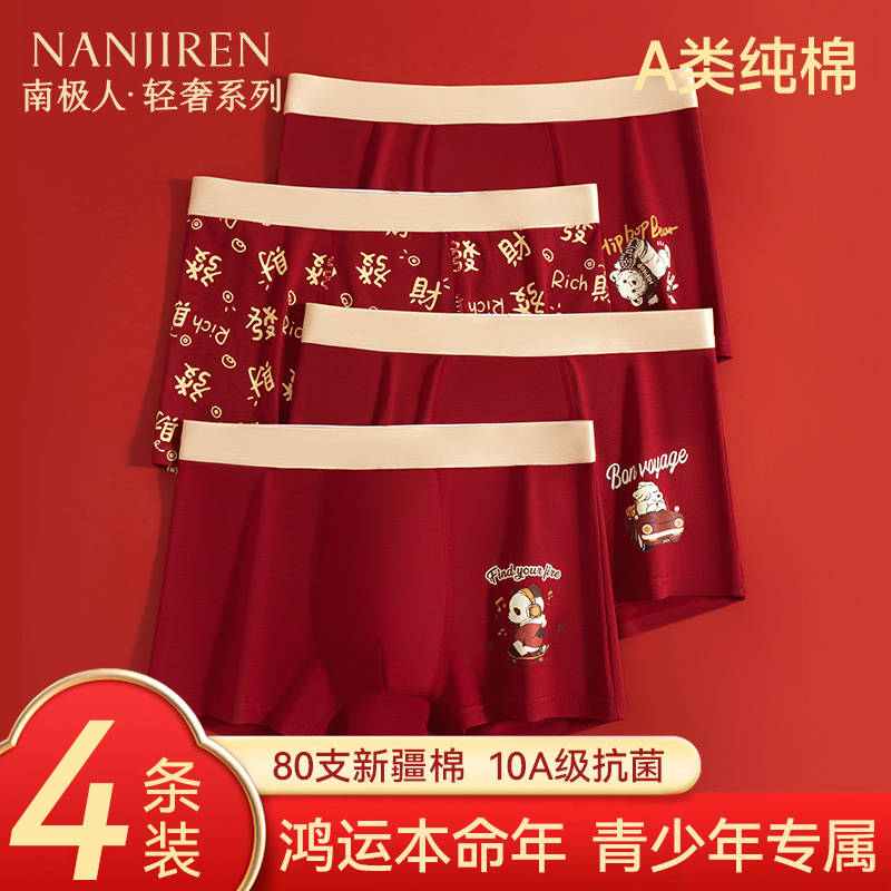 本命年马年鸿运青少年内裤