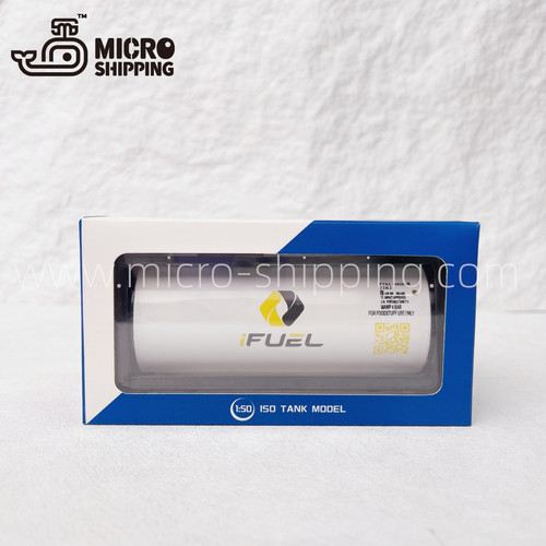 1:50航运工具集装罐模型ISO Tank模型迷你合金罐箱模型油罐箱摆件
