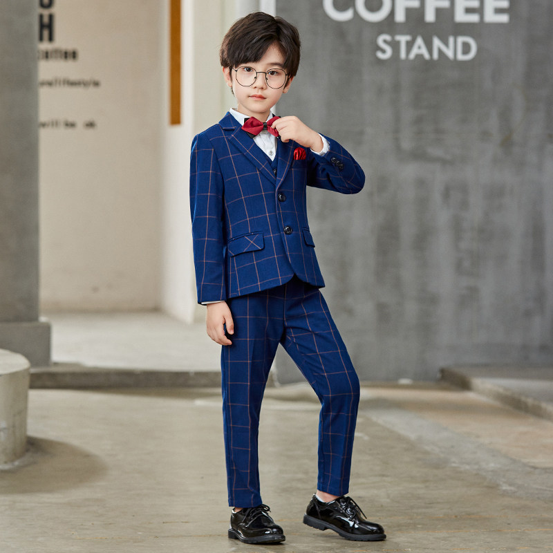 男童英伦风小西服钢琴小礼服