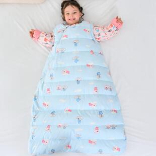 米汤妈咪定制款羽绒睡袋加厚防踢被可穿在睡袋外面加厚加暖抗0度