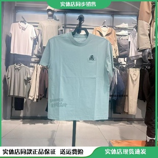 潮流休闲宽松圆领上衣 安踏短袖 时尚 T恤男2025夏季 172528118 新款