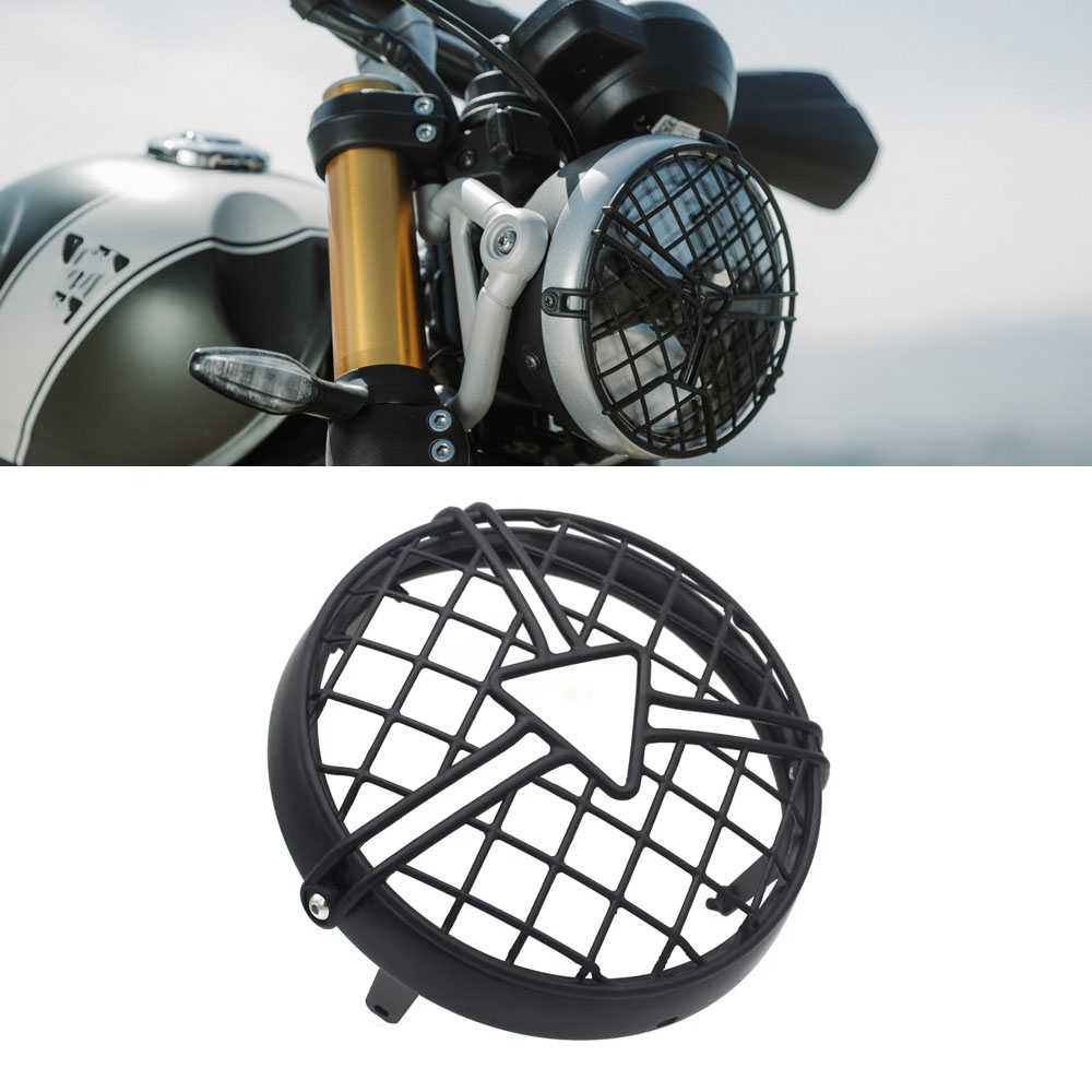 凯旋T100速双900大灯护网