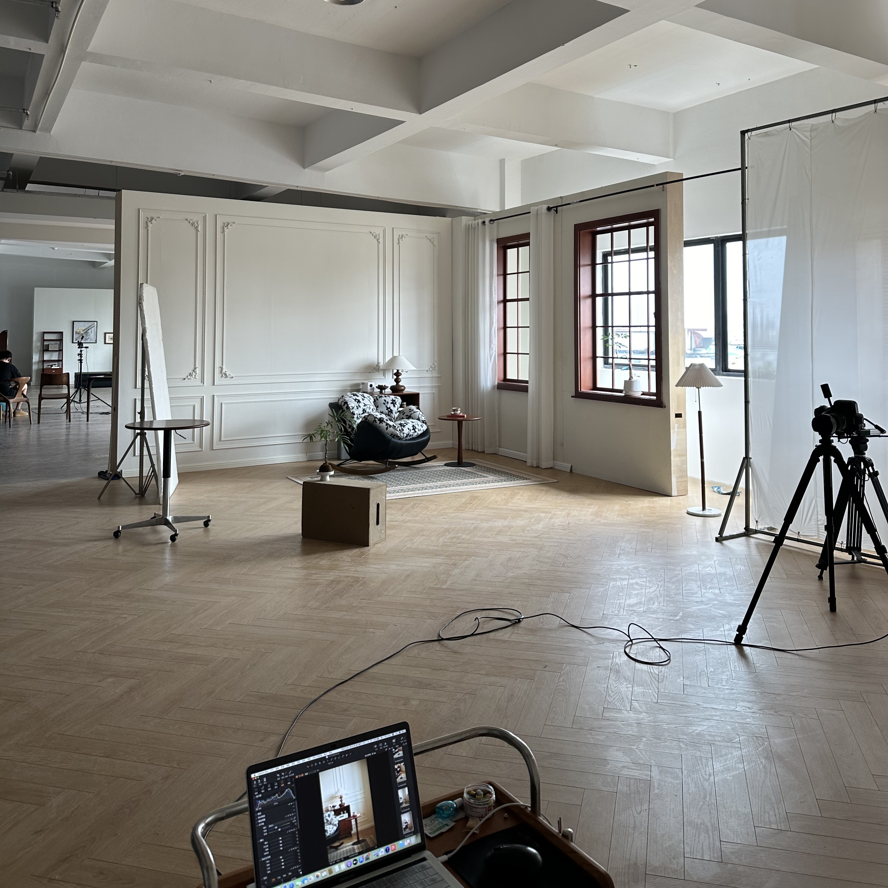 影棚拍照背景板直播背景大尺寸