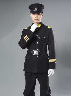 黑色少帅服高端北洋军阀军统衣服斗篷披风影视剧同款民国风演出服