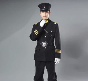 黑色少帅服高端北洋军阀军统衣服斗篷披风影视剧同款民国风演出服