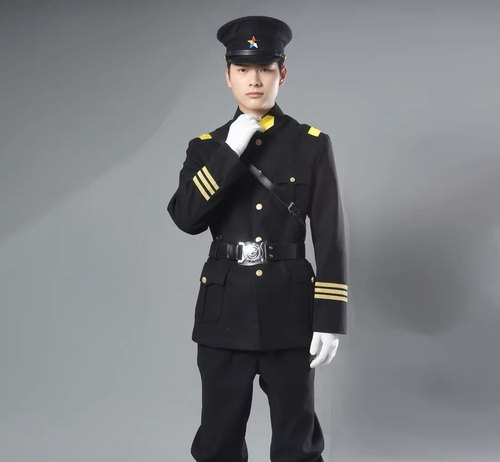 黑色少帅服高端北洋军阀军统衣服斗篷披风影视剧同款民国风演出服