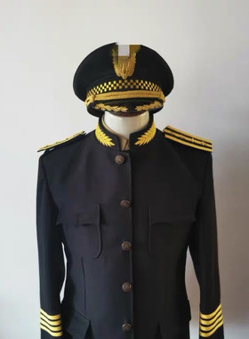 明国时期巡捕房探长衣服剧本杀影视剧同款伪警舞台表演服局长套装
