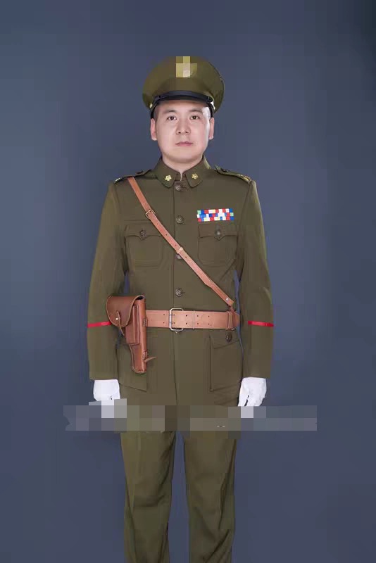 民国时期影视剧本杀高端服装美式国军装民国婚纱摄影写真影楼套装