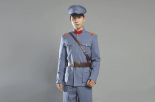北洋军士兵演出服民国风时期服装北伐军士兵舞台表演服舞台话剧服