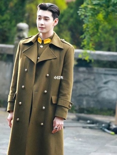 民国抗战时期影视剧同款大衣高端北洋军阀军统服装影楼景点民国风