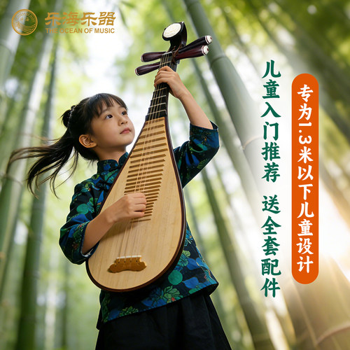 乐海乐器儿童入门琵琶