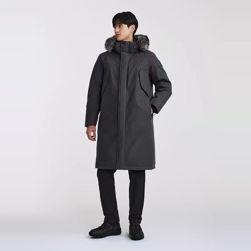 BLACKYAK布来亚克男士抗寒鹅绒服/电加热黑标GTX长款羽绒服WVM569