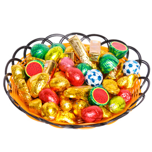 金币金花生金球散称5斤巧克力足球西瓜酒瓶蛋糕店装饰招待喜糖果
