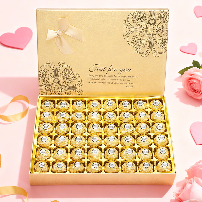 费列罗巧克力礼盒装官方旗舰店节日礼品送女友老婆超惊喜生日礼物