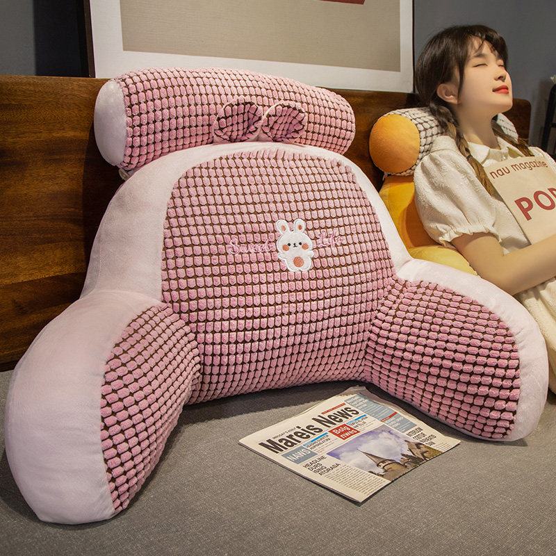 卡通床头靠垫软包学生宿舍看书玩手机靠背垫护腰枕头卧室床上靠枕,居家布艺,床头靠垫,淘宝优惠券,粉丝福利购,淘宝优惠卷