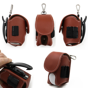 户外运动便携式 小球包高尔夫迷你收纳袋golf球钉包袋 高尔夫挂腰式