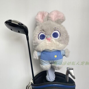 正版朱迪萌糖狐狸尼克高尔夫球杆套一号木杆套三五号球道木杆套帽