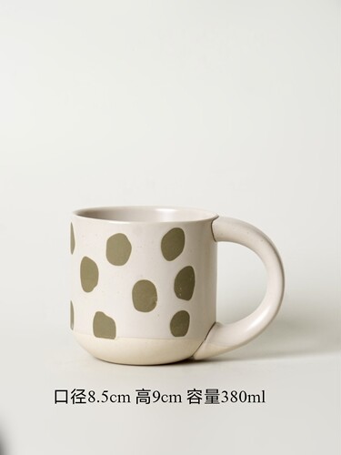 创意复古日式陶瓷杯个性潮流马克杯380ml高温釉下彩瑕疵自用@4-2@