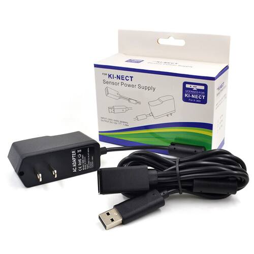 XBOX360 kinect 厚机体感火牛电源线 体感充电器体感适配器 一代