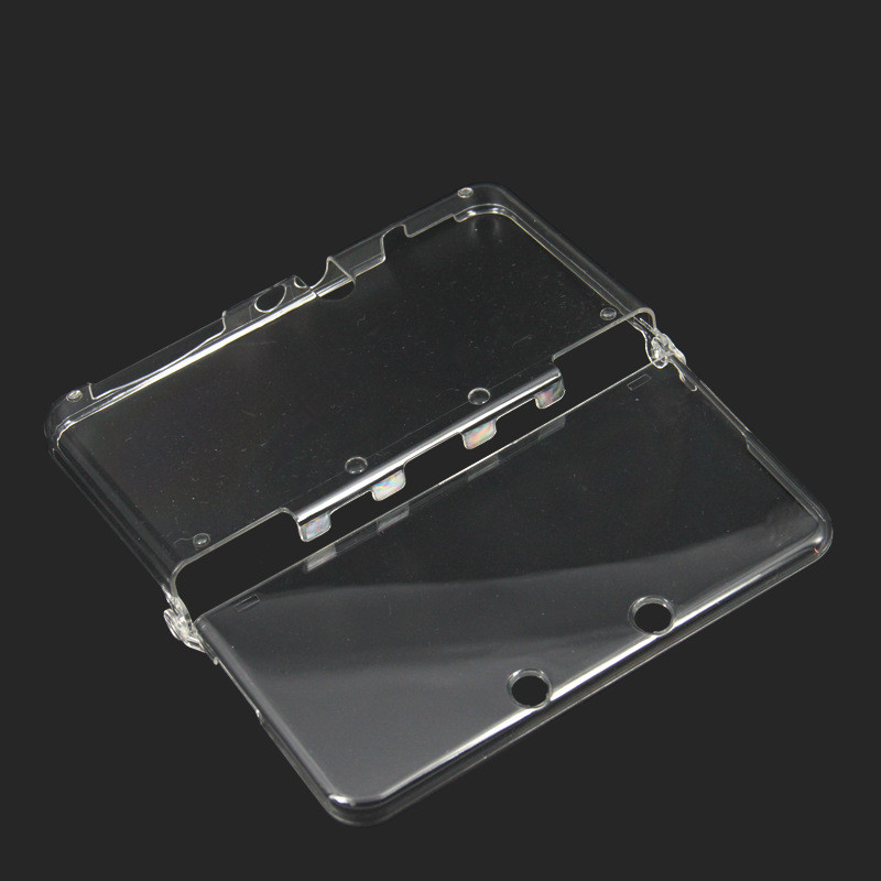 新new3DS 新小三连体式透明水晶壳 保护壳 NEW 3DS硬壳保护套配件