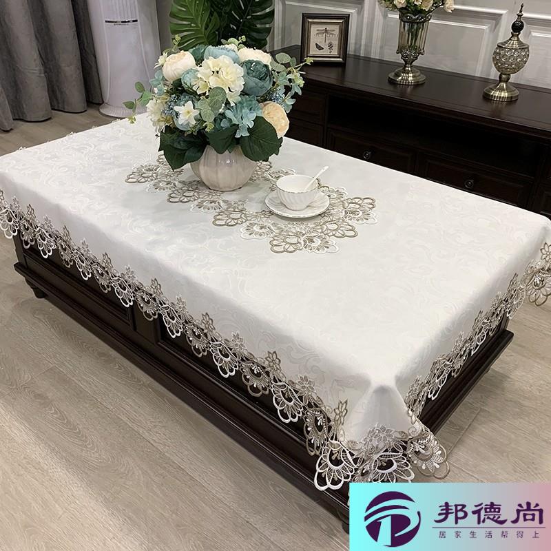 欧式轻奢布艺桌布茶几桌垫2026新款奢华高档高级感台布卓布餐盖布图片