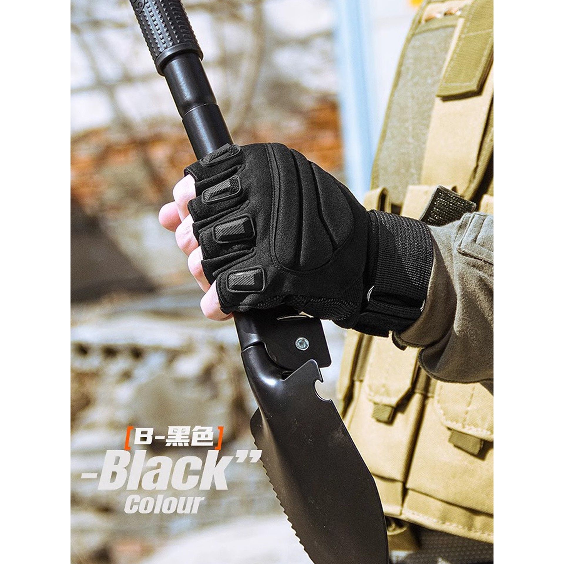 战术手套男防滑全指军迷版作训防割耐磨作战黑鹰半指骑行格斗登山