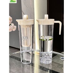 冷水壶家用耐高温耐摔凉白开水壶储水泡花茶柠檬果汁凉水壶商用