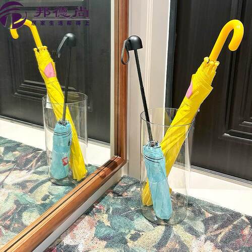 雨伞收纳架整理师推荐家用雨伞收纳架墙角置物架入户门口大容量沥