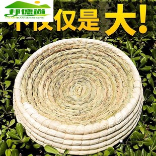 宝鸡窝大号鸡稻草下蛋窝户外散养鸽子巢 鸡窝手工草编家用元