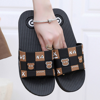 拖鞋女夏季室内家居2025新款浴室防滑防臭可爱软底厚底凉拖鞋女生