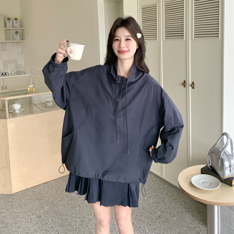 271-8233P155K278新款套头卫衣式外套，女装短外套，浙宝271