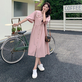 现货新款粉色连衣裙2C369-6129P125K178，女装连衣裙，浙宝271