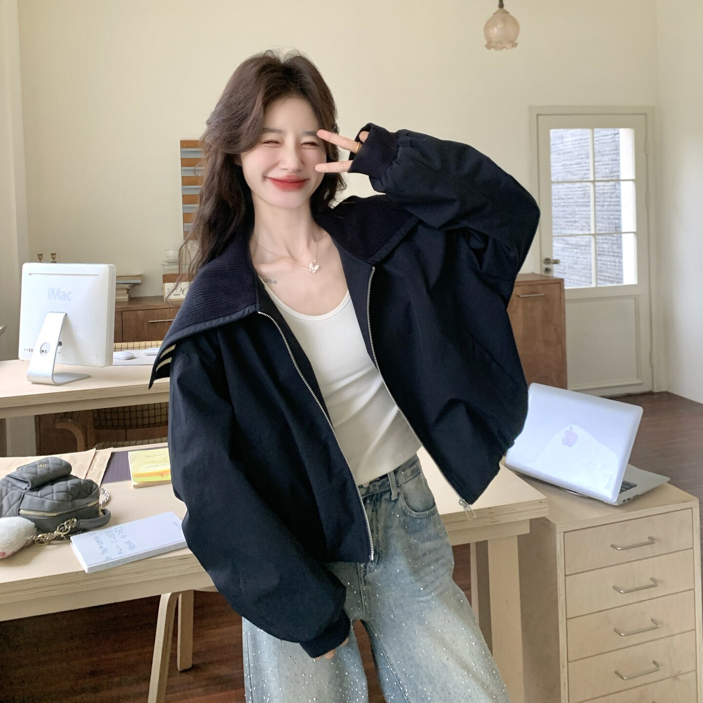现货271-8231P155K278新款外套,女装短外套,浙宝271