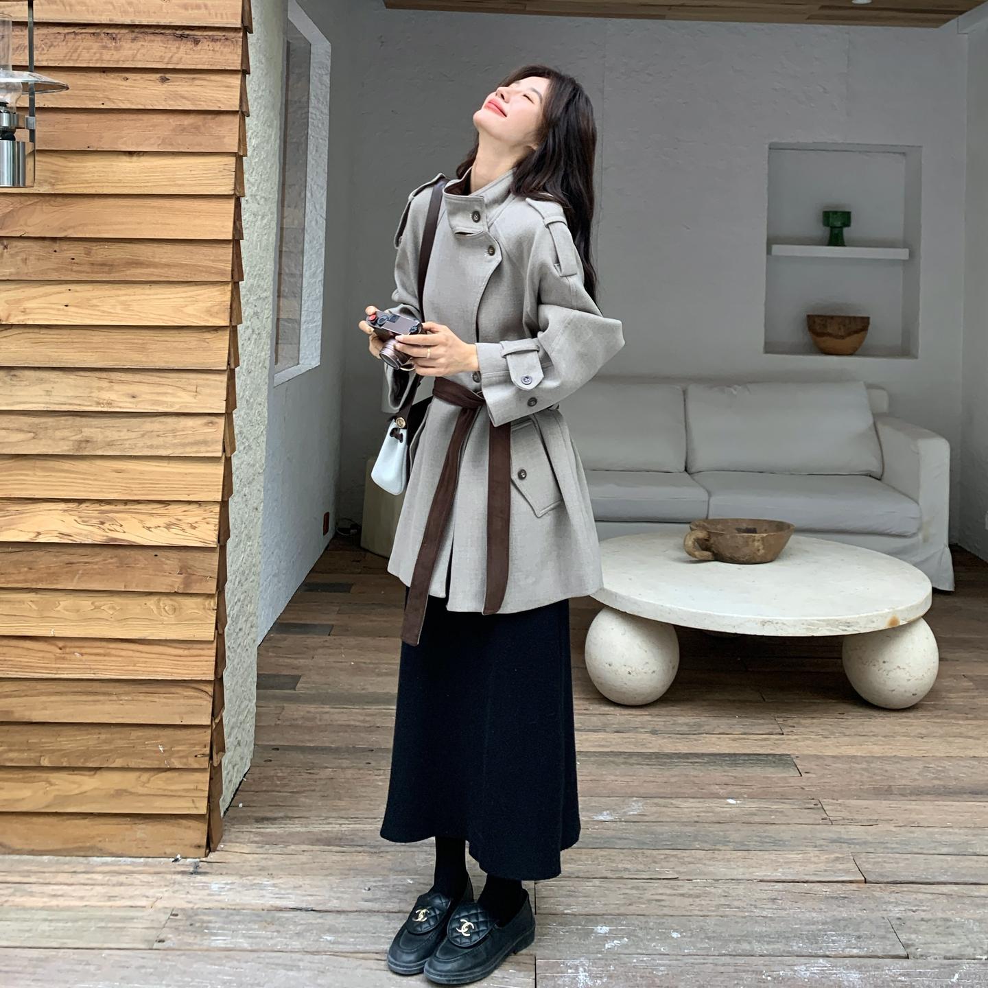 现货271-9255P195K288新款毛呢外套，女装毛呢外套，浙宝271