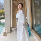 现货271-9833-P105新款连衣裙控158，女装连衣裙，浙宝271